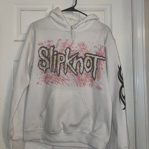 White Slipknot hoodie. Size S and it’s from slipknots website